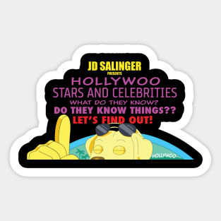 Hollywoo Stars and Celebrities Sticker